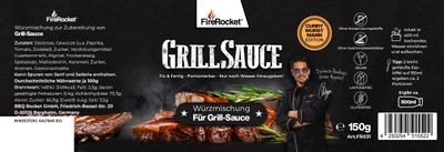 FireRocket 150g Dose Instant-Grillsauce  Gewürzmischung Currywurstmann Marken-Edition_6
