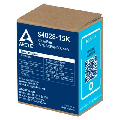 CPC Arctic 40x28mm DC Fan for server application_5