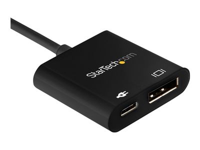 StarTech.com USB C to DisplayPort Adapter with 60W Power Delivery Pass-Through - 8K/4K USB Type-C to DP 1.4 Video Converter w/ Charging - USB / DisplayPort adapter_3