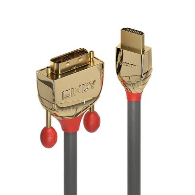 Lindy 36199 Videokabel-Adapter 15 m HDMI Typ A (Standard) DVI-D Gold_thumb