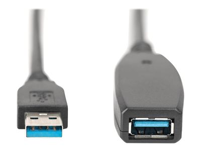 DIGITUS USB-Verlängerungskabel - USB Typ A bis USB Typ A - 10 m_2