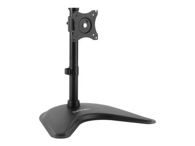 StarTech.com Vertical Dual Monitor Stand - Supports Monitors 13" to 27" - Adjustable - Computer Monitor Stand for Double Stacked VESA Monitors - Black (ARMBARDUOV) - stand_4