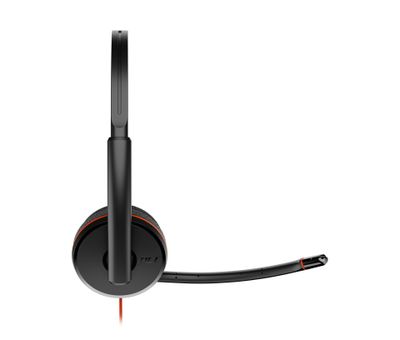 HP Poly Blackwire 3220 Stereo USB-C-Headset +USB-C/A Adapter (Packungseinheit)_9