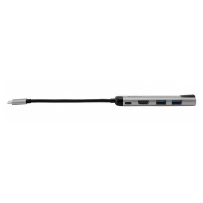 USB Hub Verbatim USB-C 3.1 5-Port portable Grey_2
