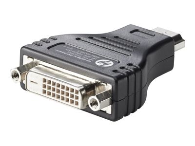 HP HDMI to DVI Adapter - video adapter - HDMI / DVI_1
