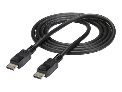 StarTech.com 5m DisplayPort Kabel mit Verriegelung 2m (Stecker/Stecker) - DP (20 Pin) Kabel - Schwarz - DisplayPort Audio- / Videokabel - DisplayPort-Kabel - 5 m_2