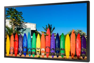 Samsung OM55B Digital signage flat panel 139.7 cm (55") LCD Wi-Fi 3000 cd/m² 4K Ultra HD Black Built-in processor Tizen 5.0 24/7_3