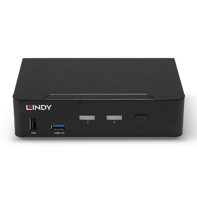Lindy 39312 Tastatur/Video/Maus (KVM)-Switch Schwarz_3