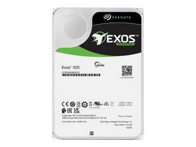 Seagate Exos X20 ST18000NM000D - hard drive - 18 TB - SAS 12Gb/s_3